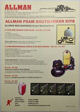 Allman foam boutmarker for sale  Shipping to Ireland