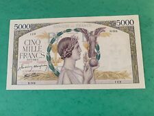 Billet 5000 francs d'occasion  Paris XV