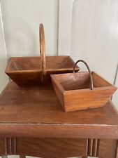 Small wood trugs for sale  WREXHAM