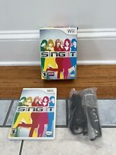 Used, Disney Sing It (Nintendo Wii, 2008) w/ Microphone Mic/Original Box Looks Unused! for sale  Shipping to South Africa