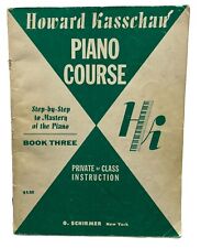 Curso de piano Howard Kasschau de colección partitura instrucción 1960 paso a paso segunda mano  Embacar hacia Argentina
