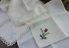 Vintage embroidered napkins for sale  Bethesda