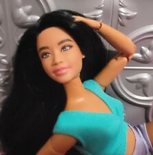 Boneca Barbie híbrida nua, asiática curvilínea longa preta feita para mover o corpo, beleza Mattel comprar usado  Enviando para Brazil