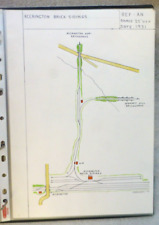 B404 railway plan for sale  WIGAN