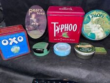 Assorted advertising tins for sale  LEICESTER