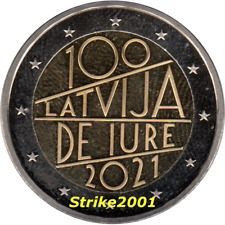 Euro commemorativo lettonia usato  Biella
