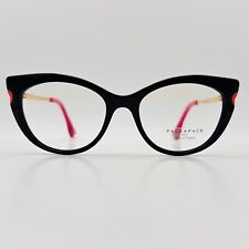 Óculos femininos FACE A FACE oval preto vermelho ouro Paris Mod. Bocca Mania 2 Novo comprar usado  Enviando para Brazil