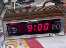 Reloj despertador digital vintage KMC (Kmart Corporation) 1120 con repetición - ¡FUNCIONA!! segunda mano  Embacar hacia Argentina