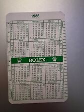 Rolex calendario 1986 usato  Italia