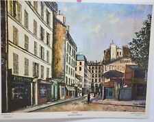 Paris maurice utrillo for sale  North Kingstown
