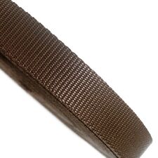 25mm brown webbing for sale  Shipping to Ireland