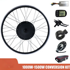 Kit de conversão de bicicleta elétrica 48V 1000W 1500W cubo cassete traseiro kit de roda de motor  comprar usado  Enviando para Brazil