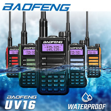 Radio Bidireccional Baofeng UV-16 VHF UHF Doble Banda FM HAM Walkie Talkie Portátil, usado segunda mano  Embacar hacia Argentina