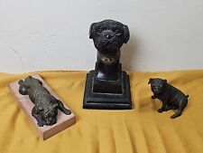 Bronze pug statues for sale  Lompoc