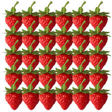 Pcs realistic strawberries for sale  Shipping to Ireland