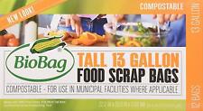 Bolsas compostables altas de cocina BioBag (13 galones), cajas de 12 unidades segunda mano  Embacar hacia Argentina
