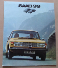 C1972 saab brochure for sale  Shipping to Ireland