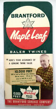 Brantford maple leaf for sale  Shipping to Ireland