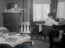 1910s NYC Chelsea Hotel 23rd St Working Girls Rooms Glass Camera Negative #1 BB, usado segunda mano  Embacar hacia Mexico