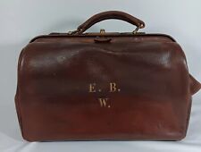 Antique brown leather for sale  SHREWSBURY