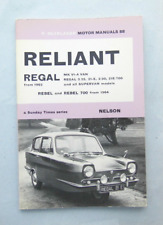 Reliant regal rebel for sale  UK