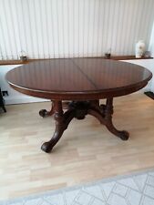 mahogany oval dining table for sale  FAREHAM