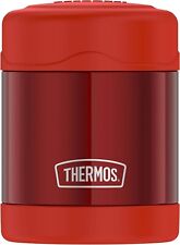 THERMOS FUNTAINER RECIPIENTE DE ALIMENTOS AISLADO AL VACÍO ROJO FRÍO CALIENTE 10 OZ segunda mano  Embacar hacia Mexico