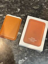 Used, Apple Leather Wallet with MagSafe for iPhone 12/13/14/15 Series -Brown for sale  Shipping to South Africa