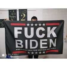 Usado, Bandeira americana 3 x 5 pés FK Biden bandeira americana jardim família ao ar livre comprar usado  Enviando para Brazil