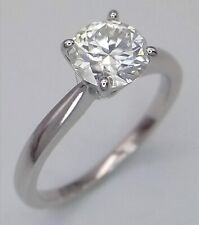Sterling silver moissanite for sale  GUILDFORD
