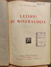 Lezioni mineralogia libro usato  Sanremo