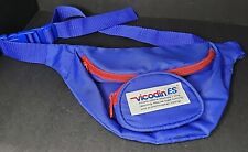 Usado, RARO De Colección VICODIN Fanny Pack Bolso de Cintura Azul Medicamentos Recetados Bolsa ES TAL CUAL segunda mano  Embacar hacia Argentina