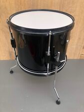 12''x 10'' Floor tom with Legs for Junior drum kit - Black wrap for sale  Shipping to South Africa