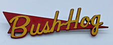 Usado, Emblema emblema placa de metal Bush Hog Douglas Stemac Mpls vintage retrô MCM 5" comprar usado  Enviando para Brazil