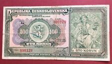 Tschechoslowakei banknote 100 gebraucht kaufen  Zittau