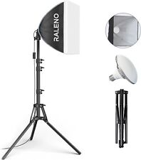 Kit de iluminação Softbox 16"" x 16"" equipamento de estúdio de fotografia com 50W/5500k, usado comprar usado  Enviando para Brazil