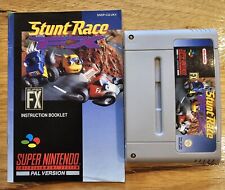 Stunt race FX com manual muito bom estado Super Nintendo SNES AUSPAL -TESTADO - funcionando, usado comprar usado  Enviando para Brazil