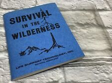 Survival In The Wilderness Pocket Manual / Livreto 1969 Life Support Tech, Inc. comprar usado  Enviando para Brazil