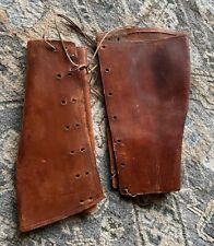 Vintage leather gaiters for sale  Pompano Beach