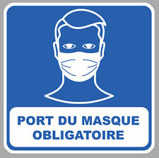 Masque obligatoire epidemie d'occasion  Le Val