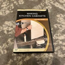 Fabricación de gabinetes de cocina: con carpintería de 60 minutos de Paul Levine Taunton DVD 1988 segunda mano  Embacar hacia Argentina