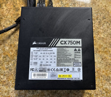 Usado, Unidad de fuente de alimentación modular de bronce Corsair CX750M 750 vatios PSU segunda mano  Embacar hacia Argentina