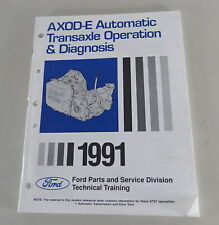 Material de entrenamiento Ford Axod-E transmisión automática Ford (EE. UU.) desde 1990 segunda mano  Embacar hacia Argentina