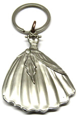 Vestido de noiva prata estanho dama de honra strass chaveiro acessório feminino comprar usado  Enviando para Brazil