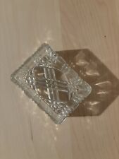 Seifenschale kristallglas 4x9c gebraucht kaufen  Waldhof,-Gartenstadt