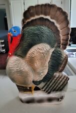 Used, VTG 25" UNION TURKEY THANKSGIVING DON FEATHERSTONE BLOW MOLD LIGHT UP YARD DECOR for sale  Bettendorf