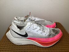 Zapatos para correr Nike ZoomX Vaporfly Next% 2 para hombre talla 12,5 DJ5457-100 blancos rosa segunda mano  Embacar hacia Argentina