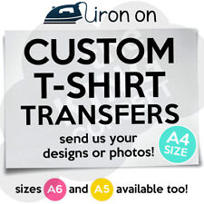 Transferência personalizada de camiseta ferro na A4 sua imagem foto design personalizado galinha veado, usado comprar usado  Enviando para Brazil