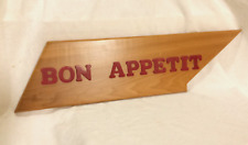 Bon appetit wooden for sale  Orlando