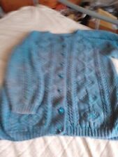 Hand knitted chunky for sale  PONTYPRIDD